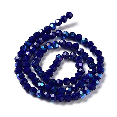 Opaque Glass Beads Strands EGLA-A035-P4mm-L09-1