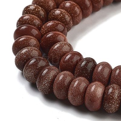 Synthetic Goldstone Beads Strands G-B077-B02-01-1