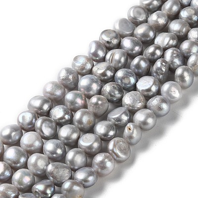 Natural Cultured Freshwater Pearl Beads Strands PEAR-E018-91-1