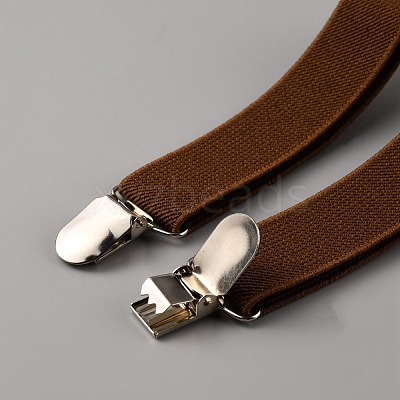 Adjustable Polyester Y-Shaped Heavy Duty Suspenders AJEW-WH0307-23N-1