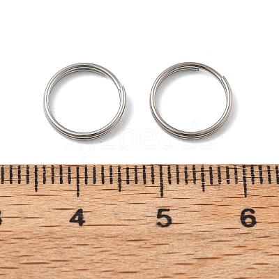 304 Stainless Steel Split Rings STAS-M118-01P-10mm-1