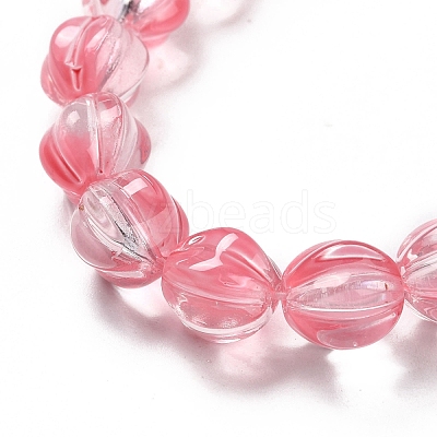 Transparent Glass Beads Strands GLAA-F114-02B-09-1