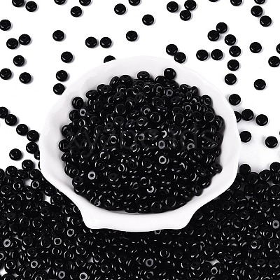 Opaque Colours Glass Seed Beads SEED-Q042-01A-D06-1