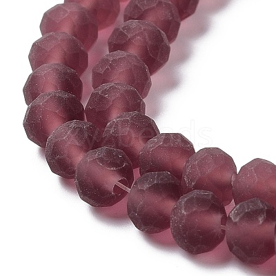 Transparent Glass Beads Strands LS-EGLA-A034-T2mm-MD13-1