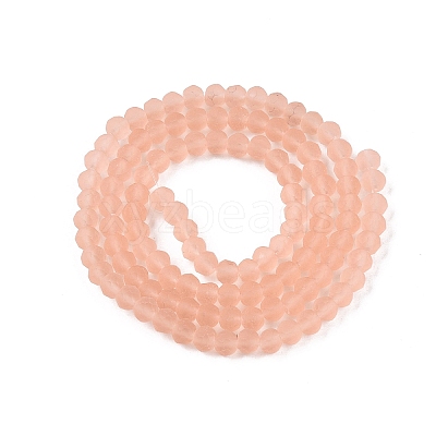 Transparent Glass Beads Strands EGLA-A044-T3mm-MD21-1