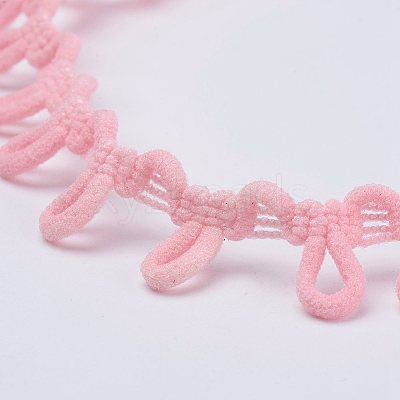 Cloth Gothic Choker Necklaces NJEW-E085-29D-1