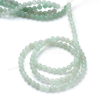 Natural Green Aventurine Bead Strands G-R412-15-10mm-1