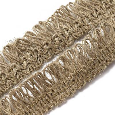 Burlap Ribbon OCOR-WH0074-75-1