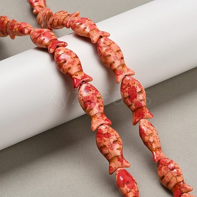 Synthetic Turquoise Beads Strands TURQ-F019-01D-1
