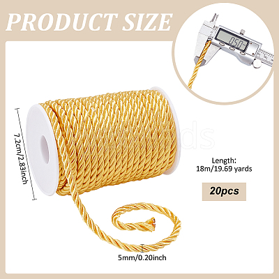 3 Strand Polyester Braided Cord OCOR-PH0001-18A-1