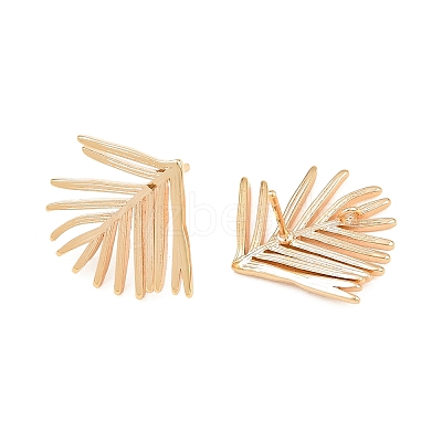 Brass Stud Earring Findings KK-CBA866A-10G-1