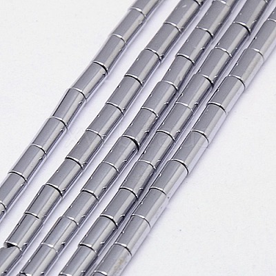 Electroplate Non-magnetic Synthetic Hematite Beads Strands G-J162-B-05-1