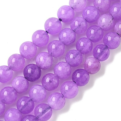 Dyed Natural Malaysia Jade Beads Strands X-G-G021-02A-05-1