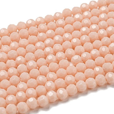 Opaque Glass Beads Stands EGLA-A035-P4mm-D05-1