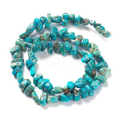 Natural Imperial Jasper Bead Strands G-P444-05F-1