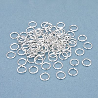 Rack Plating Brass Open Jump Rings KK-O139-18P-S-1