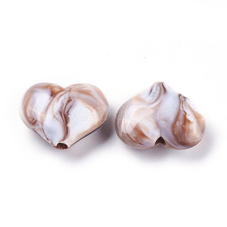 Acrylic Imitation Gemstone Beads MACR-E205-09J-1