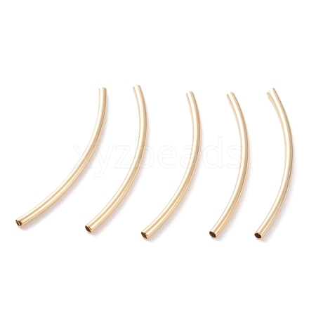 Brass Tube Beads KK-Y003-89A-G-1