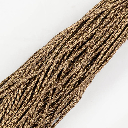 Braided Imitation Leather Cords LC-S005-060-1