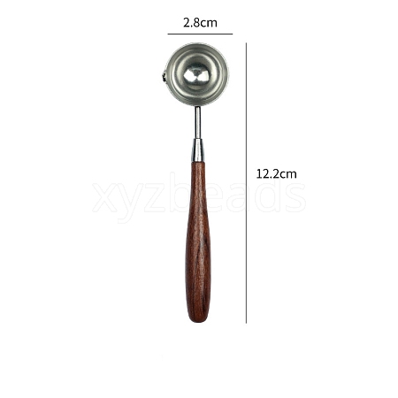 Stainless Steel Wax Sealing Stamp Melting Spoon PW-WG40451-01-1