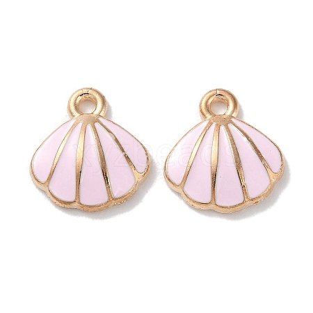Alloy Enamel Pendants ENAM-O001-02E-G-1