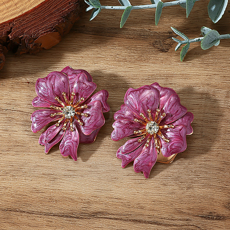 Iron Flower Stud Earrings XB2755-4-1