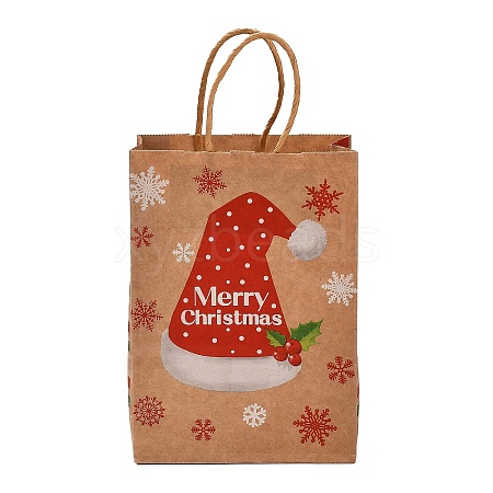 Christmas Theme Rectangle Paper Bags CARB-F011-01A-1