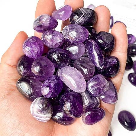 Natural Amethyst Healing Stones PW-WGD7FF2-02-1