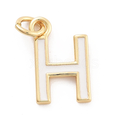 Rack Plating Brass Pendants KK-C065-05H-G-1