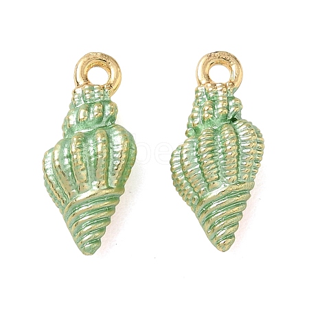 Brass with Enamel Charms KK-CBA61F8-01G-02-1