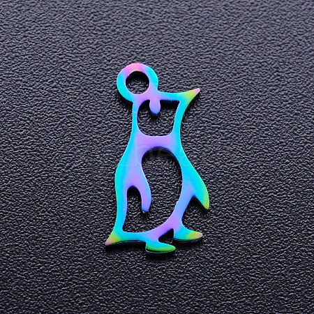 Ion Plating(IP) 201 Stainless Steel Charms STAS-Q201-JN221-1