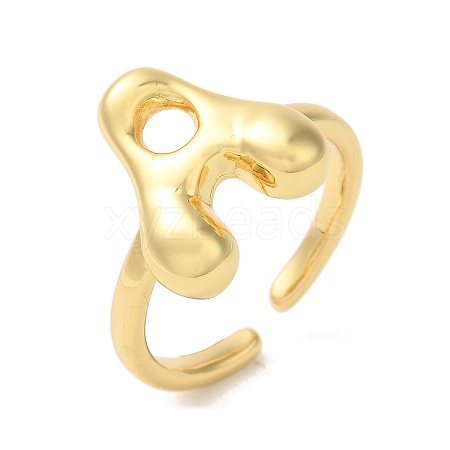 Brass Open Cuff Rings RJEW-U008-06A-G-1