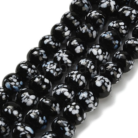 Handmade Lampwork Beads Strands LAMP-H071-01C-06-1