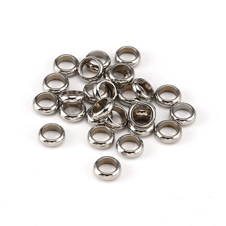 304 Stainless Steel Crimp Beads LS-STAS-WH0029-06D-01-1