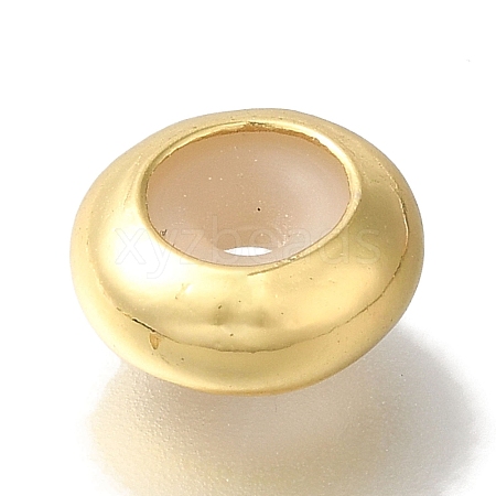 Rack Plating Brass Beads KK-U019-08G-1