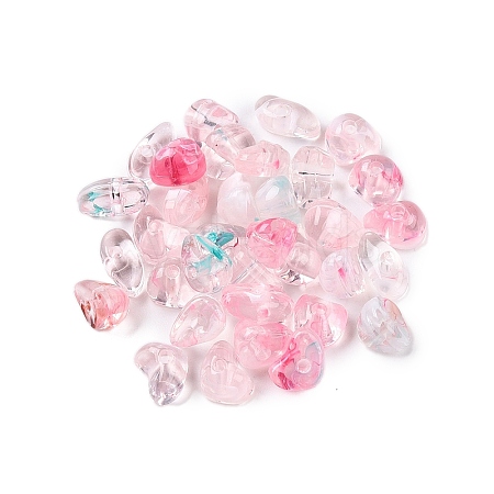 Transparent Acrylic Beads OACR-N137-44A-1