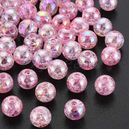 Transparent Crackle Acrylic Beads LS-MACR-S373-66-L04-1