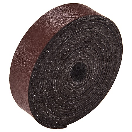 Micro Fiber Imitation Leather Cord LC-WH0001-01A-1