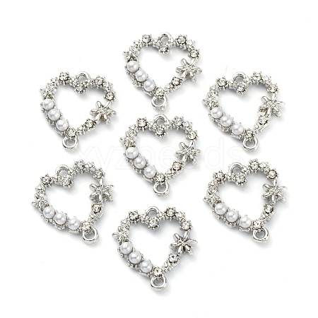 Alloy Crystal Rhinestone Links FIND-WH0110-040P-1