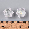 Handmade Foil Lampwork Beads Strands FOIL-T008-02H-4