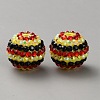 Thanksgiving Day Theme Resin Rhinestone Beads RB-WH0003-08H-1