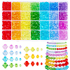 2310Pcs 28 Styles Transparent Acrylic Beads TACR-PH0001-92-1