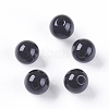 Natural Black Onyx Beads G-K275-13-4mm-2