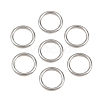 304 Stainless Steel Closed Jump Rings STAS-G393-06P-15-1