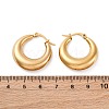 PVD Vacuum Plating 304 Stainless Steel Chunky Hoop Earrings for Women EJEW-F280-06C-G-2