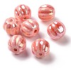 Handmade Pearlized Porcelain Beads PORC-G010-01F-1