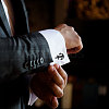 4 Pairs Alloy Cufflinks FIND-CA0011-40EB-5