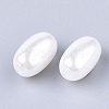 Eco-Friendly ABS Plastic Imitation Pearl Beads X-OACR-T012-02-2
