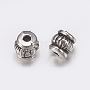 Tibetan Style Alloy Beads X-TIBEB-Q043-AS-FF-2