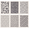 6Pcs 6 Styles Paper Ceramic Decals DIY-BC0015-05-1